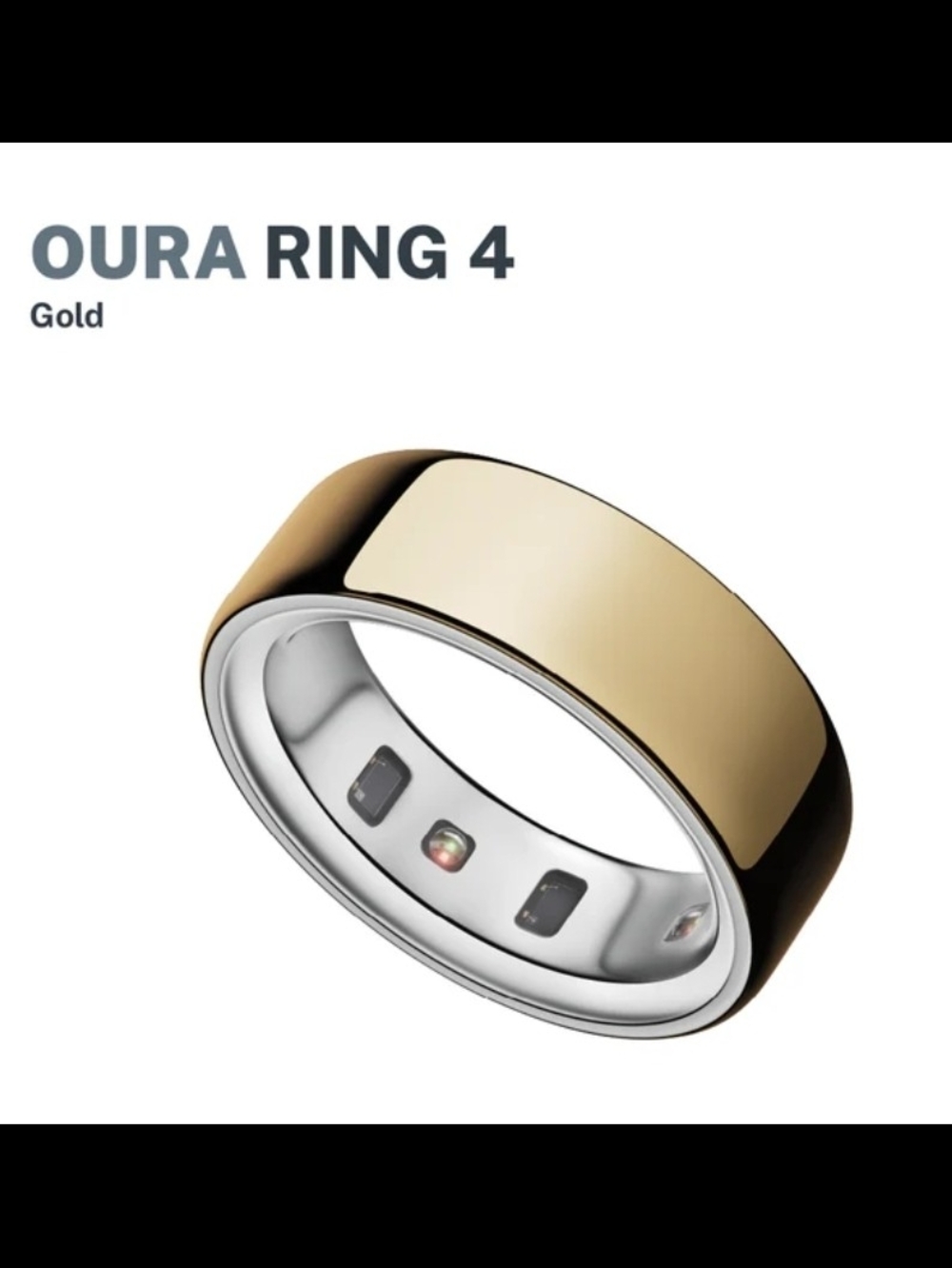 Oura Ring 4 Gold Smart Health Ring